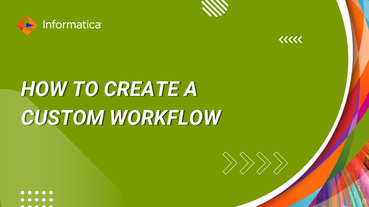 How to Create a Custom Workflow - YouTube