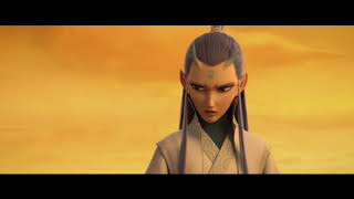 Ne zha and al bin fight scene # am not a child.