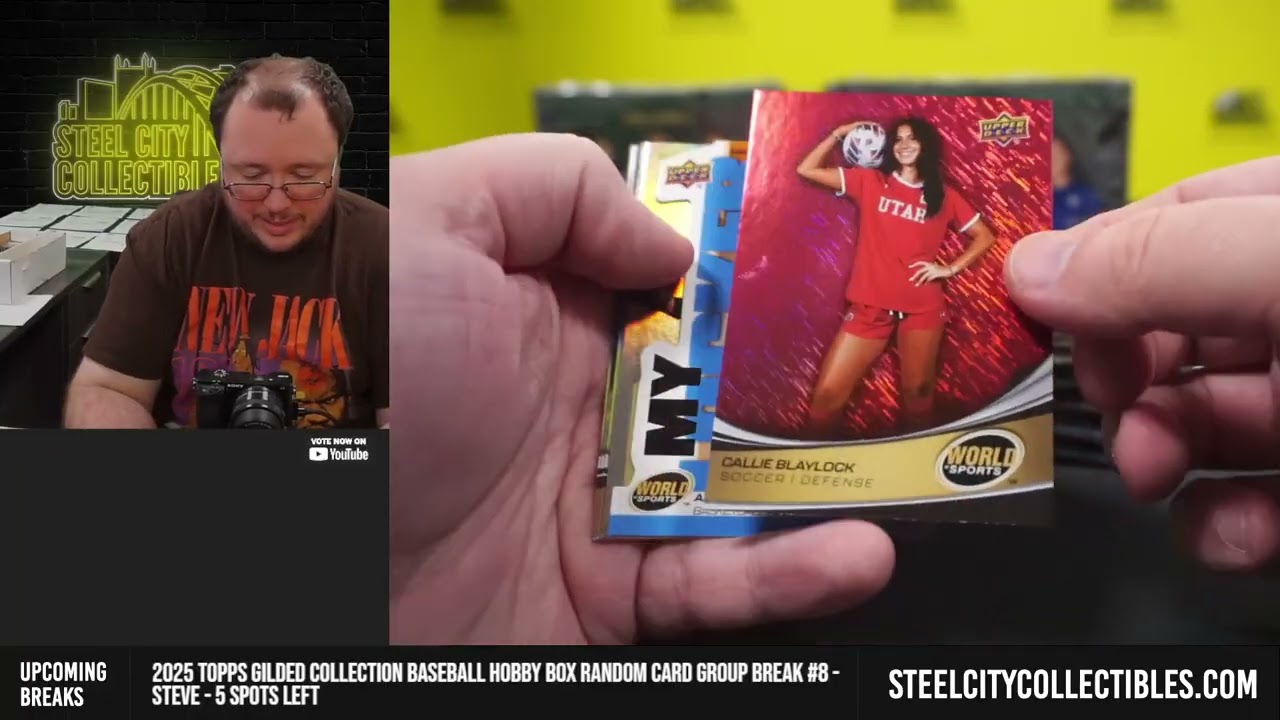 2025 Upper Deck World of Sports Volume 2 Hobby 6-Box (Half Case) Random Team Group Break #1 - Steve
