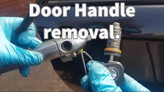Alfa Romeo GT exterior door handle removal Guide
