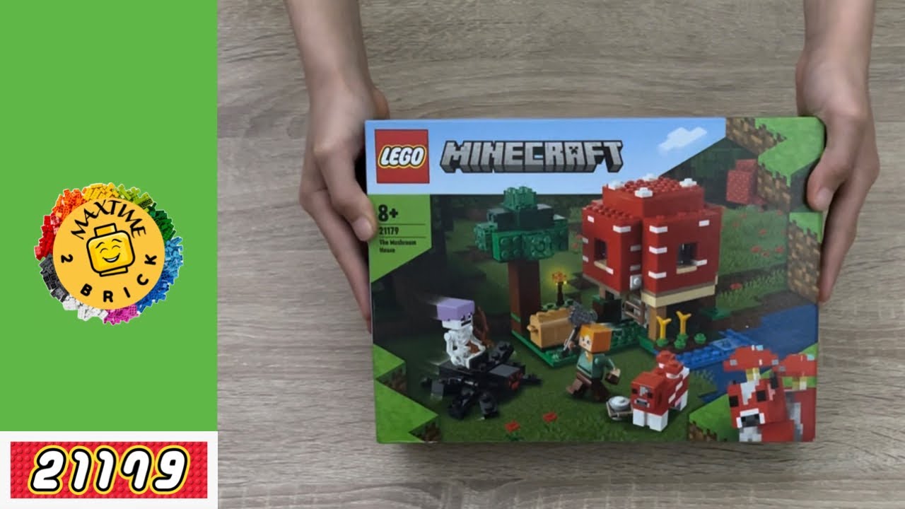 LEGO - 21179 - Minecraft - la maison Champignon