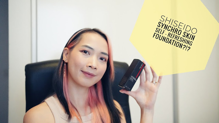 Kem nền shiseido synchro skin review