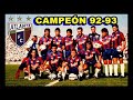 ATLANTE CAMPEÓN 92-93 -Final Monterrey vs Atlante /Partido Completo -Narrado x José Ramón Fernández