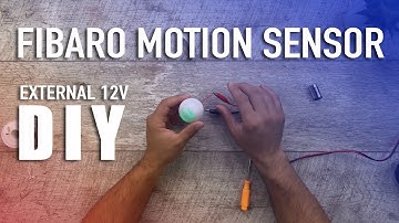 Fibaro motion sensor external 12V power - ENGLISH