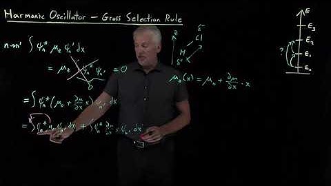 Harmonic Oscillator - Gross Selection Rule