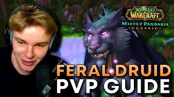 MoP Classic Feral PvP Guide | Talents/Rotation/Glyphs and More!