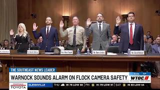 ‘Big brother is already here’: Warnock, senators push for federal guardrails on Flock cameras