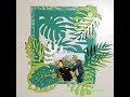 Tuto cadre aimanté tropical