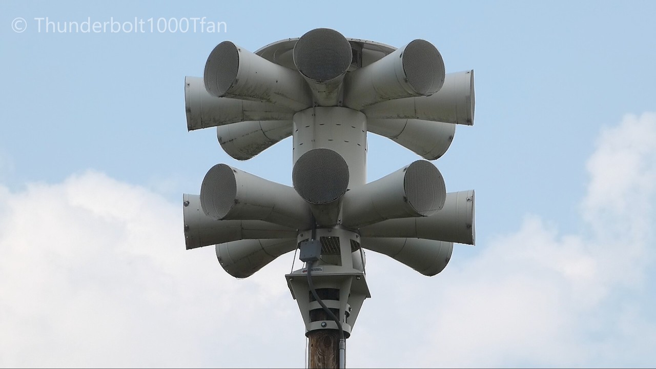 Sentry 20V2T Siren Test | 15 Second Alert | Peshtigo, WI | 5/30/25