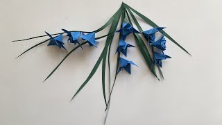 Origami Flower - Bluebell