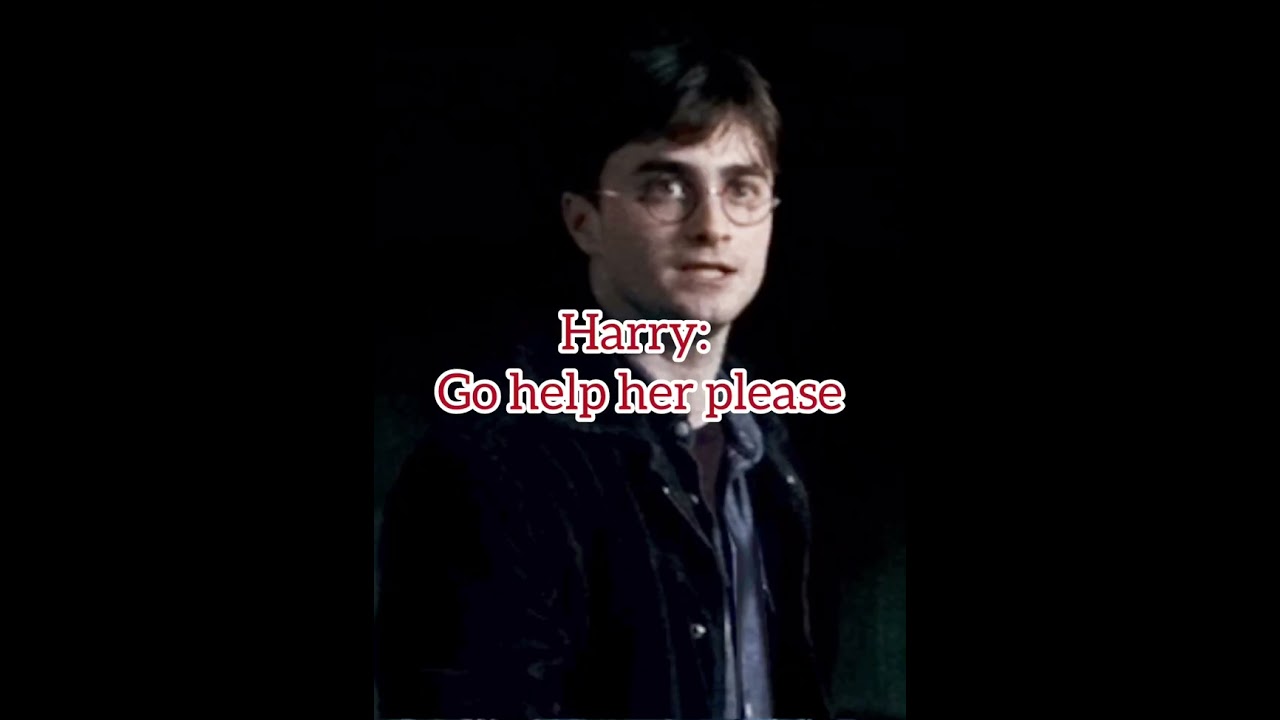 Harry couldn’t hold Hermione being tortured | #harrypotter #hermionegranger #dracomalfoy