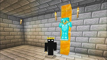 i made a armor stand display with honey blocks