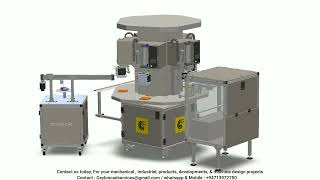 Heat Press Labeling Machine - Automatic , #design ,#solidworks ,#technology ,#mechanism