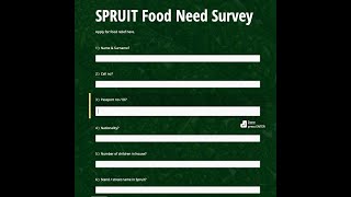 CALL TO ACTION - Help Spruit Data Capture