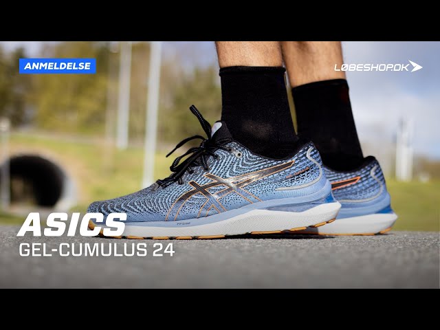 Styre bytte rundt skrivestil TEST: Asics GEL-Cumulus 24 - Hvis du kun skal have en løbe sko, skal du  overveje denne! - YouTube