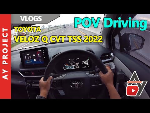 POV Driving Toyota