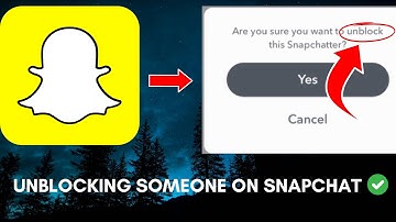 How to UNBLOCK Someone On Snapchat