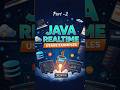 Java Banking Real-Time Examples