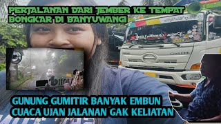 PERJALANAN DARI JEMBER ARAH BANYUWANGI LEWAT GUMITIR JADI MERINDING