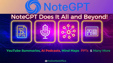 NoteGPT: YouTube Summaries, AI Podcasts, Mind Maps & PPTs — NoteGPT Does It All and Beyond!