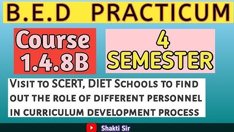 B.E.D Practicum ।। 4 Semester ।। Knowledge And Curriculum Part -II ।। Shakti Sir ।।
