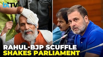 Ambedkar Remarks Trigger Parliamentary Unrest: Rahul, BJP Trade Barbs