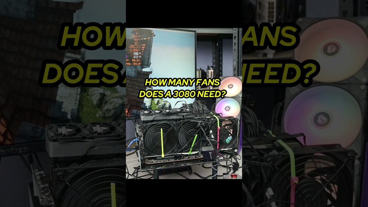 I Put 11 Fans on an RTX 3080