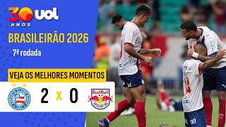 BAHIA 2 X 0 RED BULL BRAGANTINO | MELHORES MOMENTOS | BRASILEIRÃO