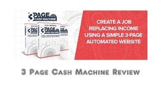 3 Page Cash Machine Review - Alex Jeffreys Simple Software screenshot 2