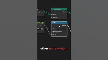How to Hide Node Options in Blender #shorts #blender