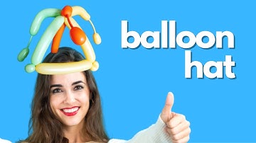 The Jester Balloon Hat - Make a Balloon Animal Hat Easy Version 2 #balloonanimalhat #balloonhat