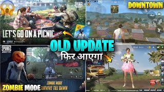 Finnally 😍 Old Update वापस आएगा | Pubg Lite Old Update 😱 | Zombie Mode, Old Map And New Features |