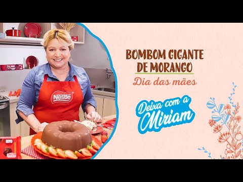 Bombom Gigante de Morango