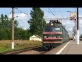 Электровоз ВЛ15с-026 с грузовым поездом