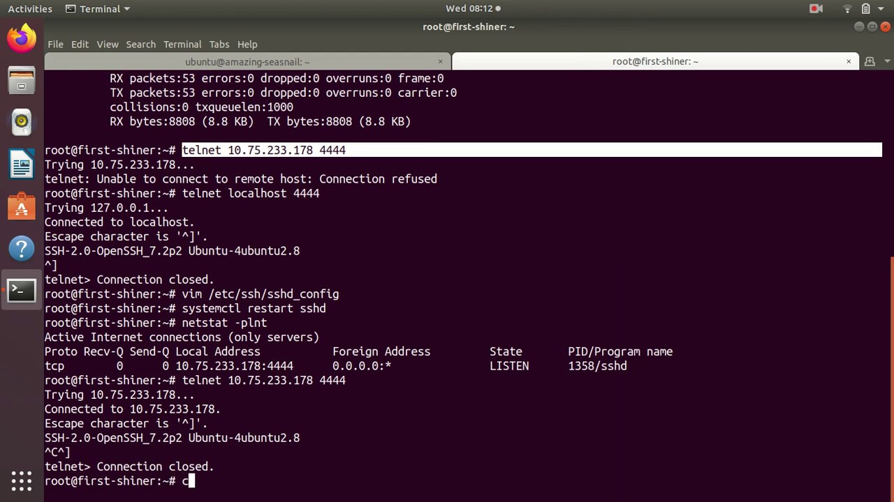 How do you troubleshoot a remote server with ssh login issuses 