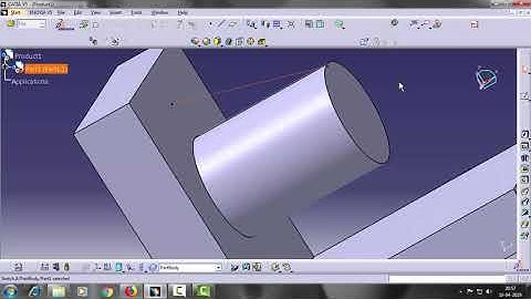 Tutorial Catia V5.....How To Use "Stiffener " Tool.