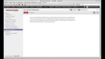 OpenERP - Odoo. Modulo Compras. Openinnova