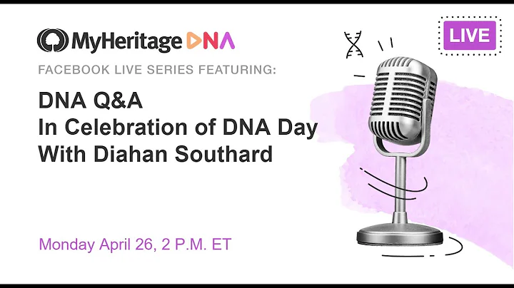 Ask your DNA questions now! Join Diahan Southard f...
