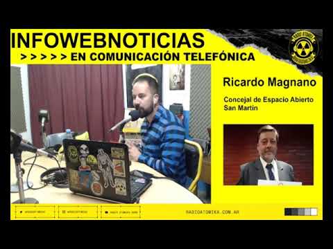 Ricardo Magnano 31/08/22 - Entrevista de Adrián Cordara en Infowebnoticias RADIO