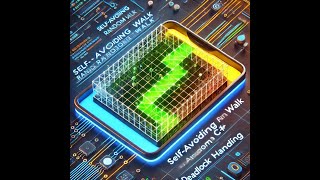 Self Avoiding Random Walk Simulation | Simulation with deadlock | Physics Simulation | C# Coding-1