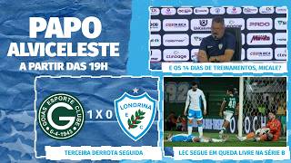 Londrina sofre revés para o Goiás e perde a terceira seguida na Série B | 5 jogos sem vitórias e Z-4