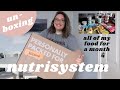 I'M DOING NUTRISYSTEM! What I Eat For an Entire Month on Nutrisystem + My First Day on Nutrisystem
