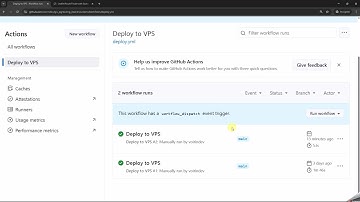 Déployer une application automatiquement avec GitHub Actions