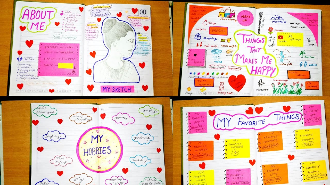 Diary Decoration Ideas Personal Diary Journal diary-decoration-ideas-front-page-design-book-cover-design-diary