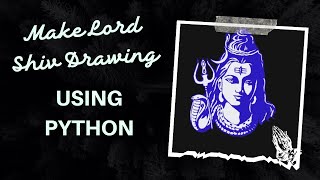 Famous Mahadev Drawing Using Python | Python Turtle | Python | Hacker Store Official Wealth