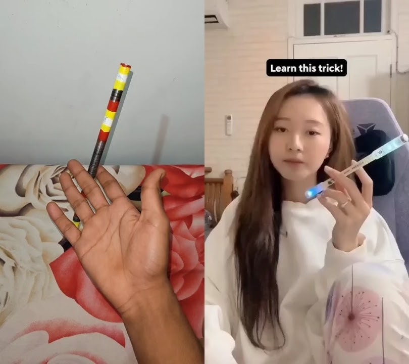 USA Going Wild Over This Smooth Trick 😍🖊️ #shorts