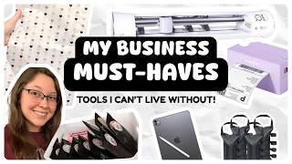 My Crochet Business Must-Haves🧶 Tools I Use Every Day To Run My Crochet Shop!