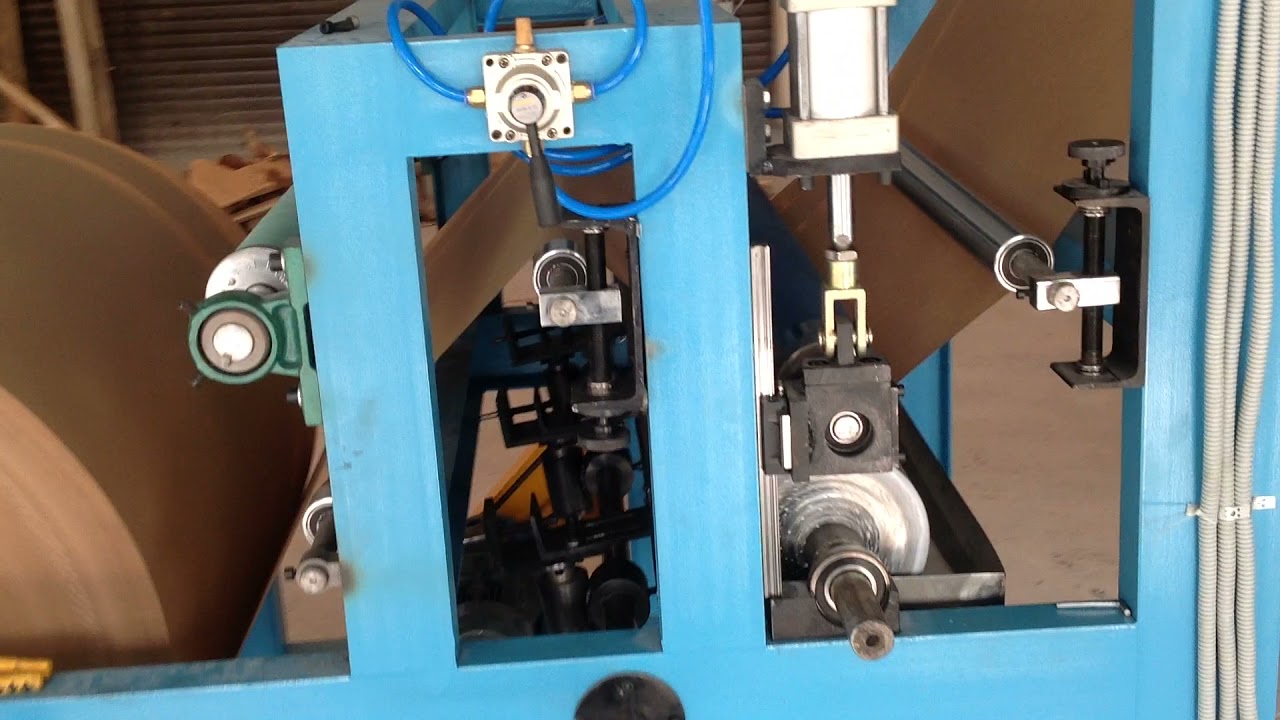 masking/kraft paper tape coating machine YouTube