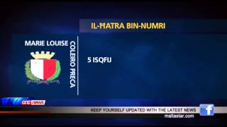 Il-ħatra tal-President Marie Louise Coleiro Preca bin-numri