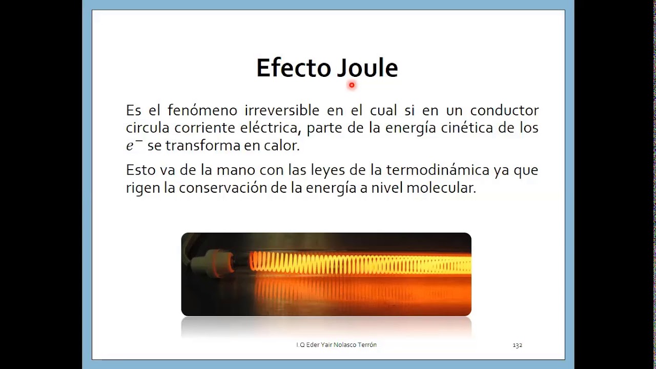 Efecto Joule YouTube